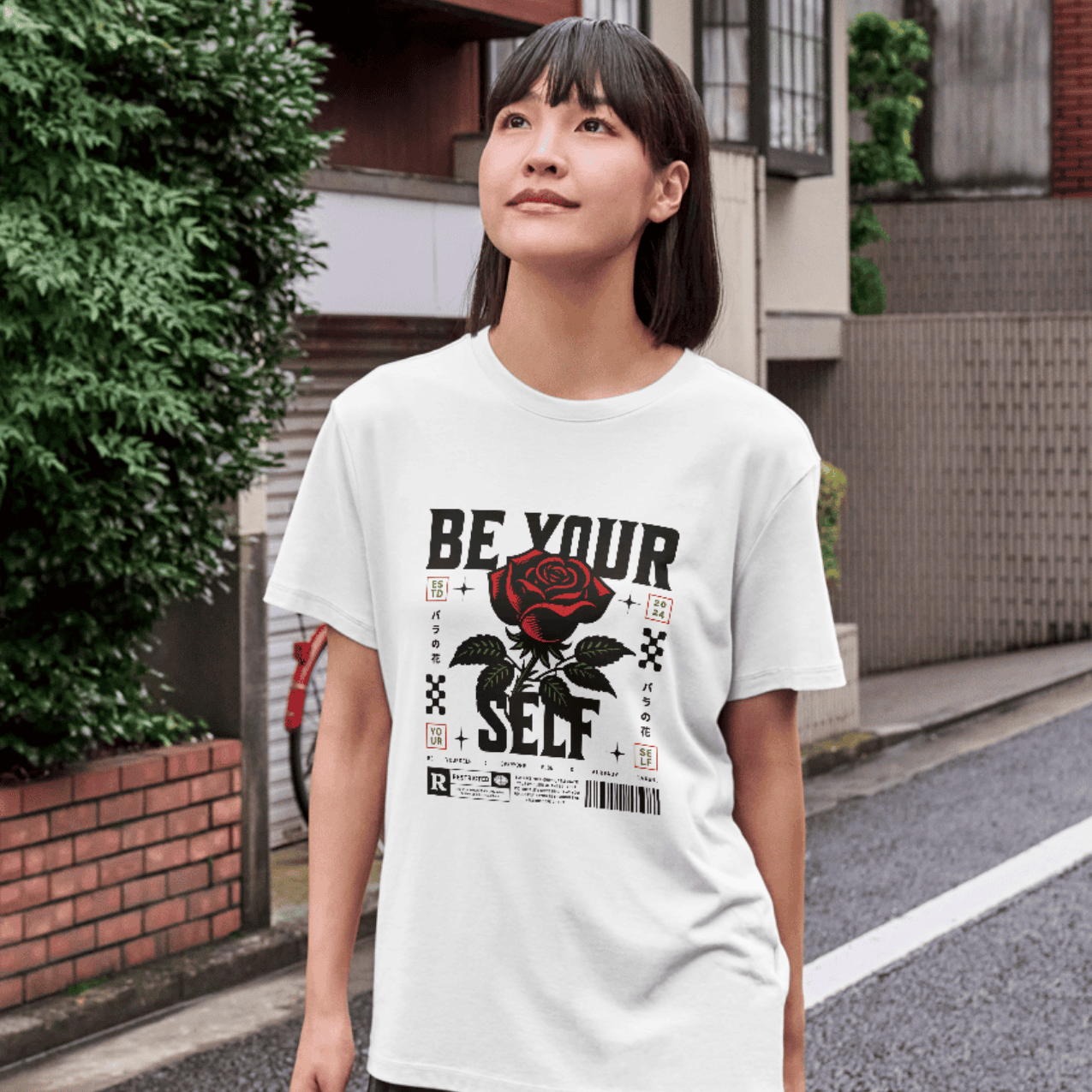 Flower Printed Tshirt